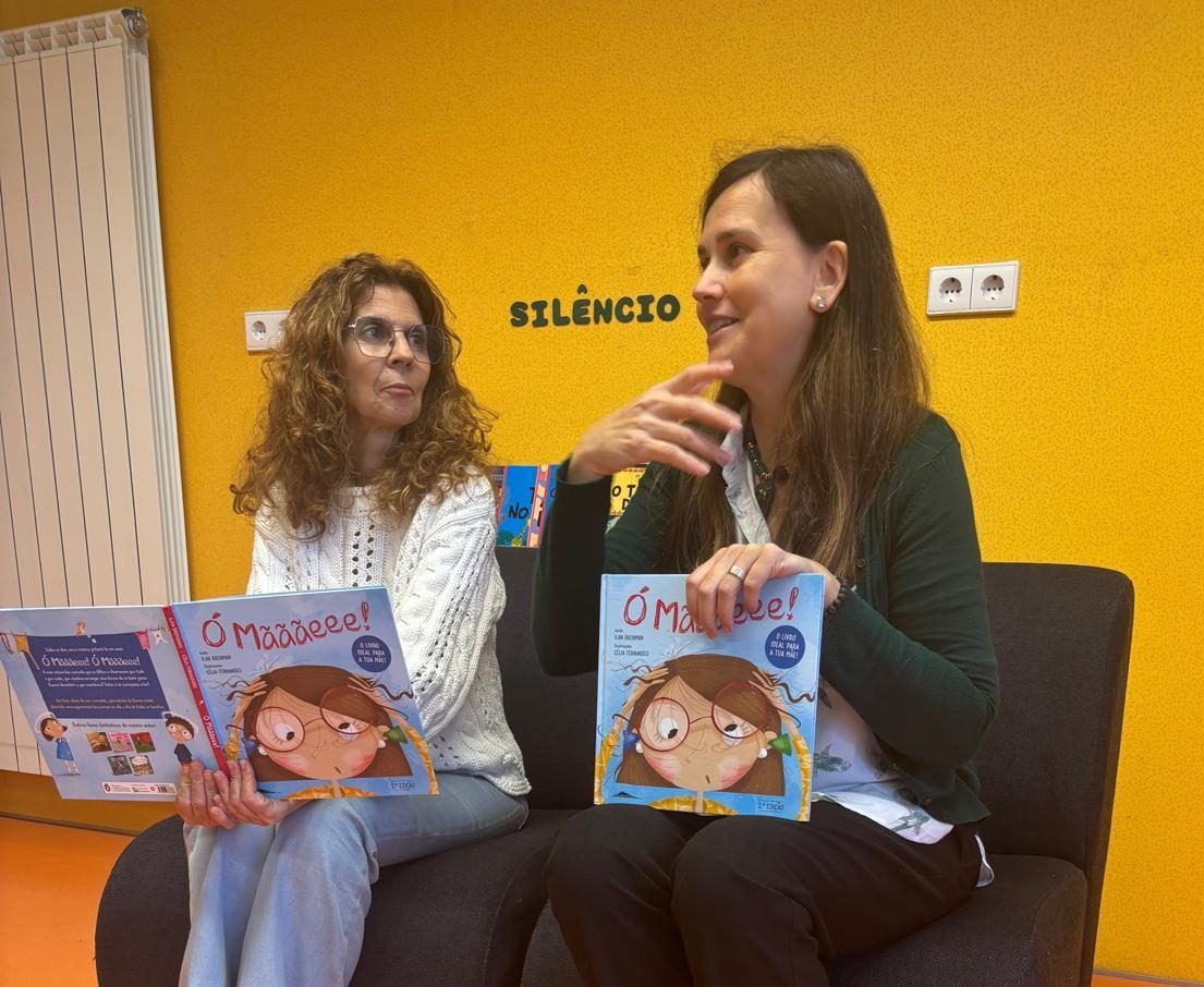 O projeto “Estórias – Uma Janela para o Mundo”, em colaboração com a BE, levou o livro “Ó Mãããeee!”