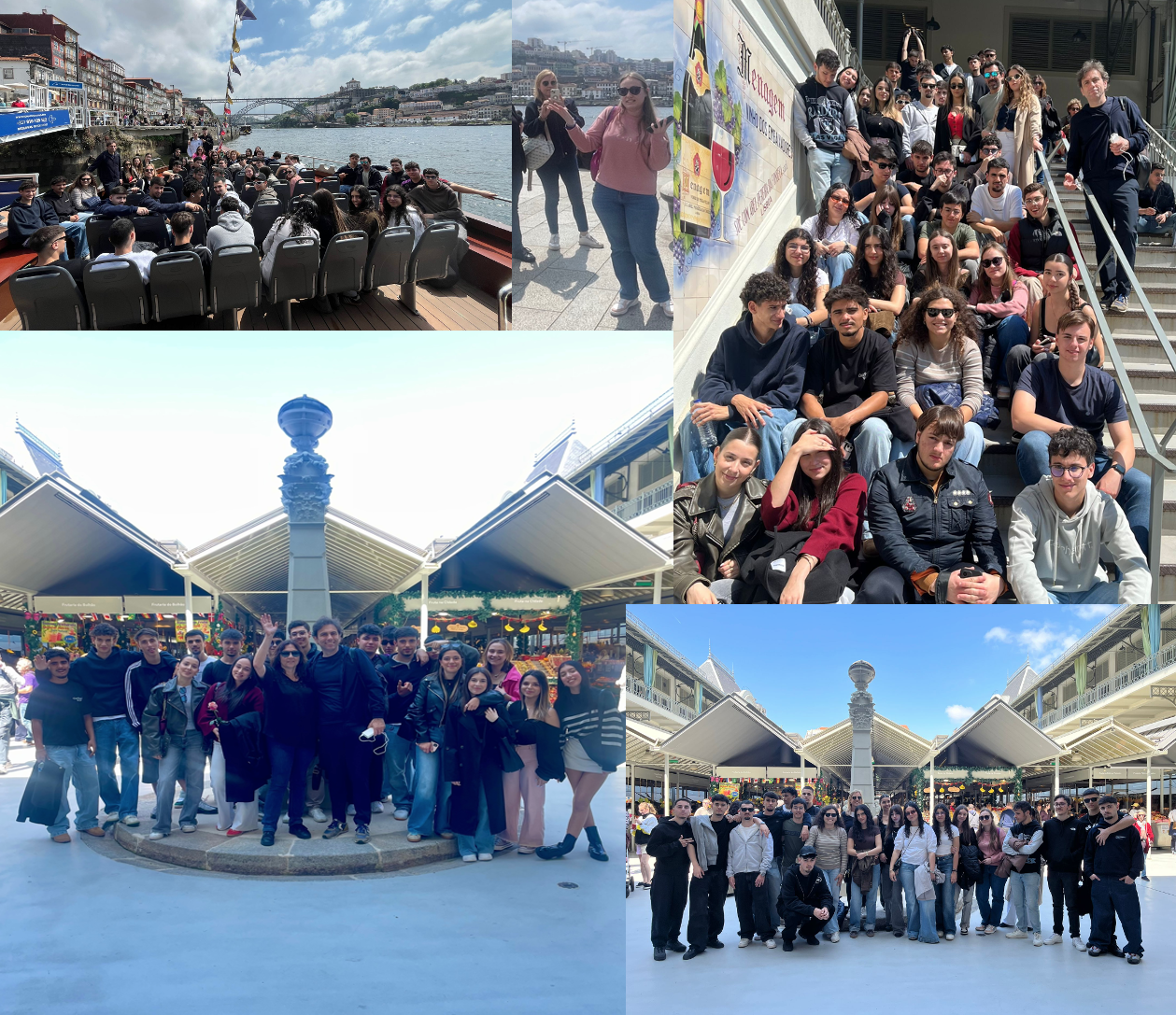 No âmbito da disciplina de Geografia C, realizou-se, no dia 5 de maio, uma visita de estudo ao Porto.