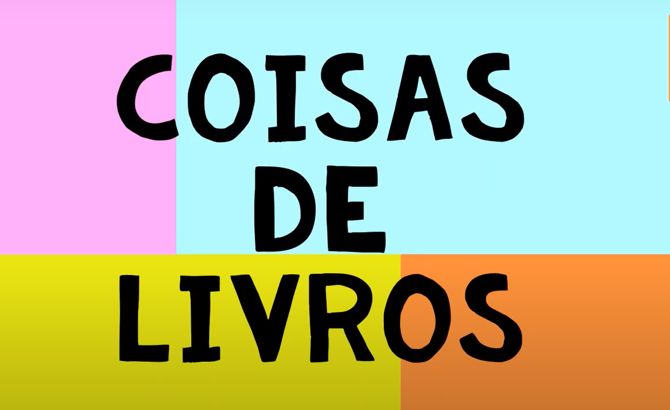 «Coisas de livro»