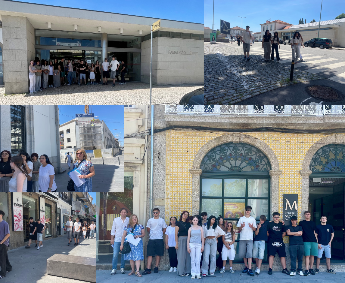 Exploração  do Roteiro “Camilo em Vila Nova” – Uma Viagem Literária com o 11.º Ano