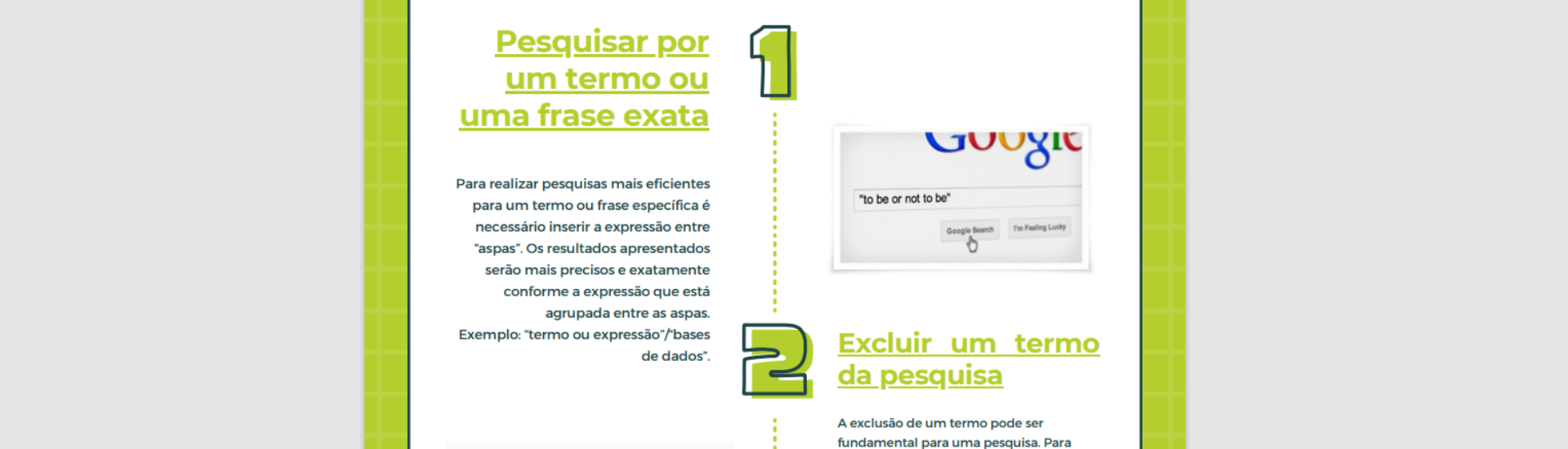 Internet – Pesquisas mais eficientes